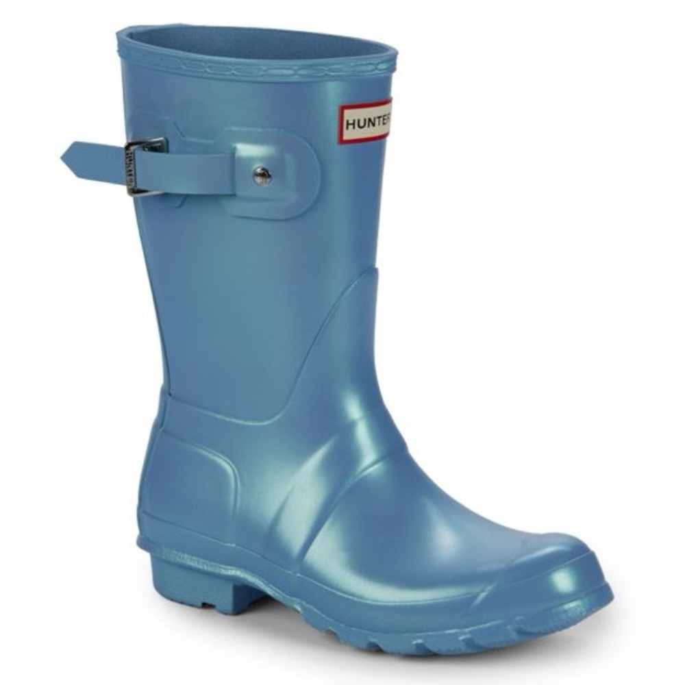 Hunter Nebula Original Rain Boots (Blue) - Women US size 7